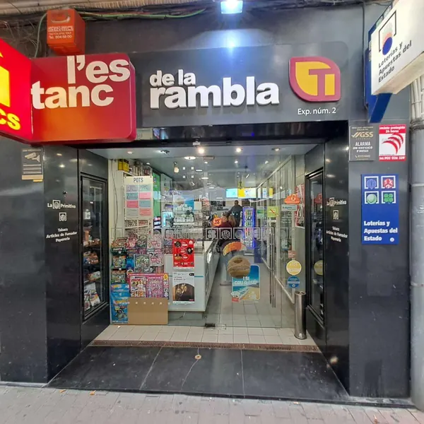 Imagen del punto de venta de Lotería