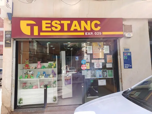 Imagen del punto de venta de Lotería
