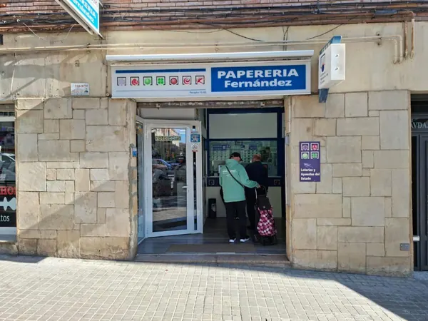 Imagen del punto de venta de Lotería