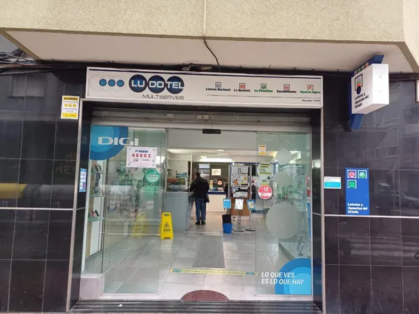 Imagen del punto de venta de Lotería