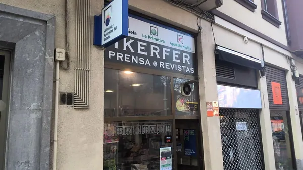 Imagen del punto de venta de Lotería
