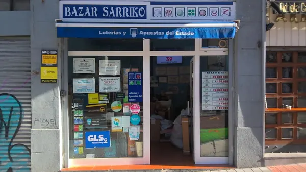 Imagen del punto de venta de Lotería