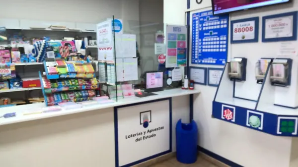 Imagen del punto de venta de Lotería