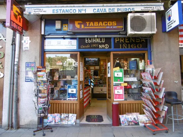 Imagen del punto de venta de Lotería