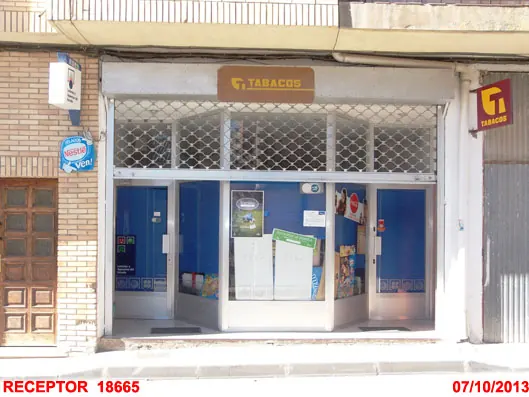 Imagen del punto de venta de Lotería