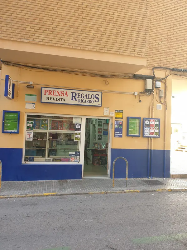 Imagen del punto de venta de Lotería