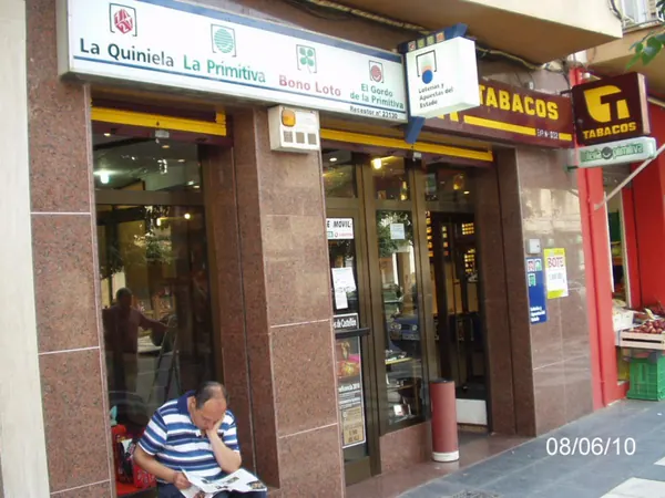 Imagen del punto de venta de Lotería