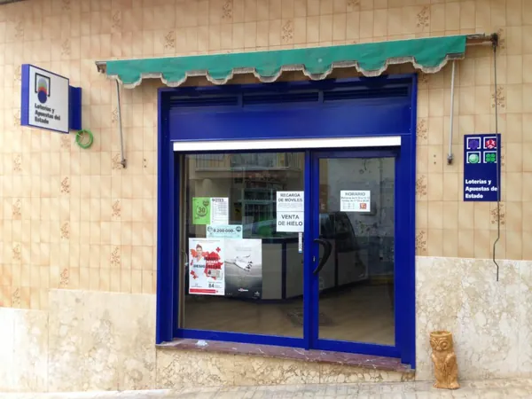 Imagen del punto de venta de Lotería