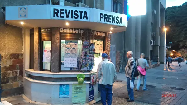 Imagen del punto de venta de Lotería