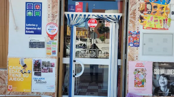 Imagen del punto de venta de Lotería