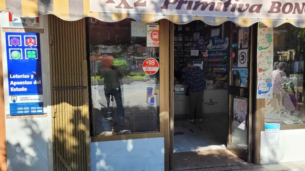 Imagen del punto de venta de Lotería