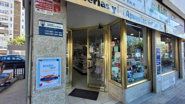 Imagen del punto de venta de Lotería