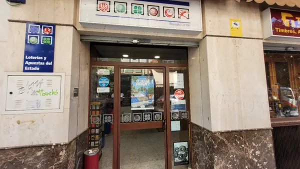 Imagen del punto de venta de Lotería