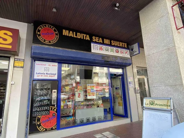 Imagen del punto de venta de Lotería