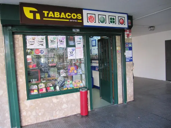 Imagen del punto de venta de Lotería
