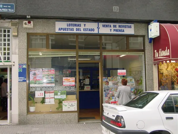 Imagen del punto de venta de Lotería