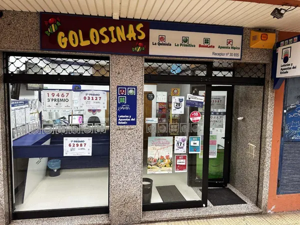 Imagen del punto de venta de Lotería