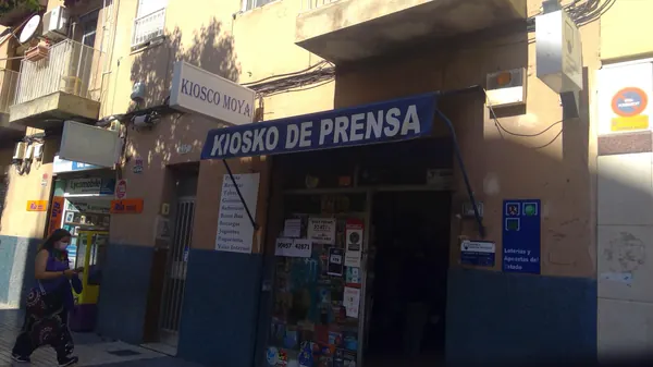 Imagen del punto de venta de Lotería