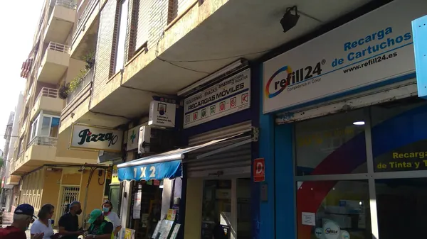 Imagen del punto de venta de Lotería
