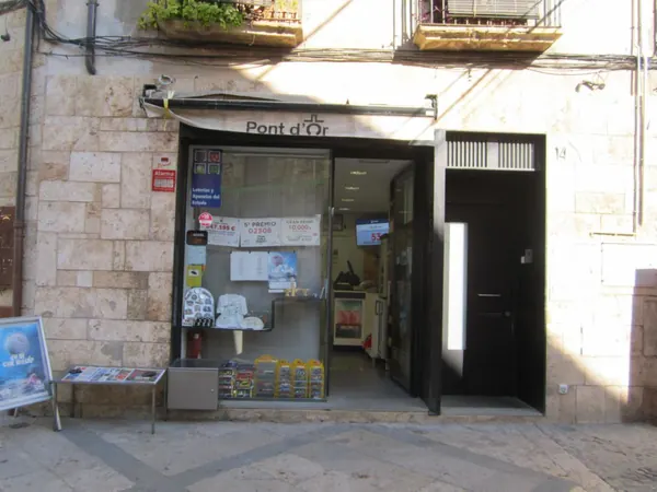 Imagen del punto de venta de Lotería