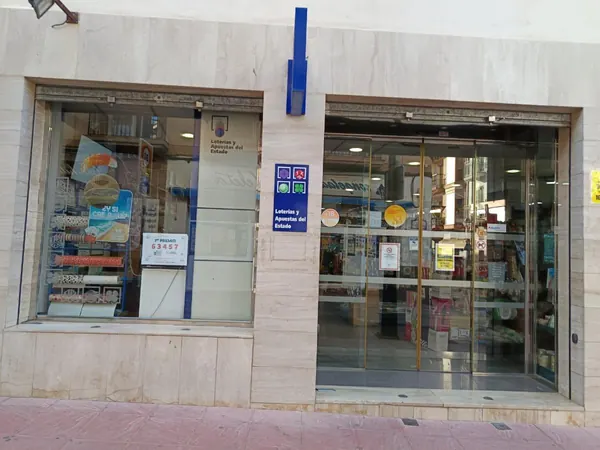 Imagen del punto de venta de Lotería