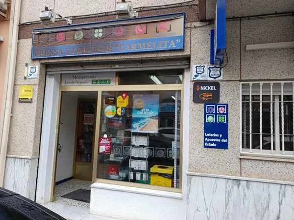 Imagen del punto de venta de Lotería