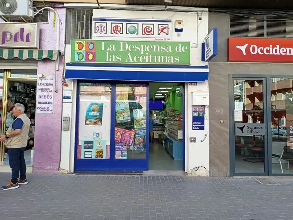Imagen del punto de venta de Lotería