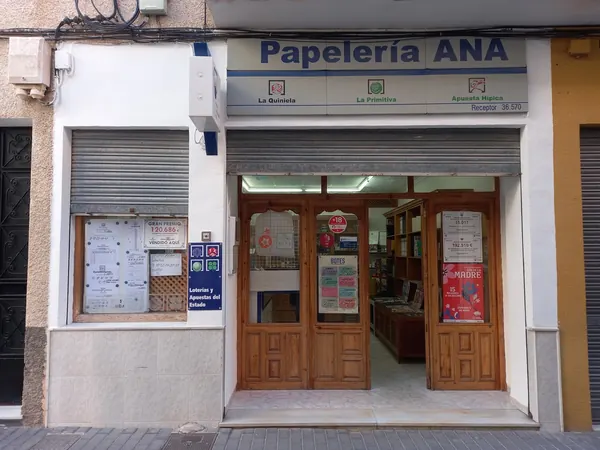 Imagen del punto de venta de Lotería