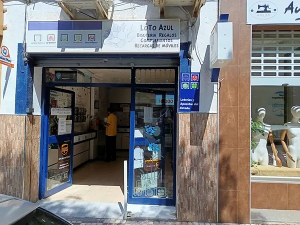 Imagen del punto de venta de Lotería