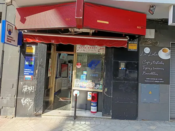 Imagen del punto de venta de Lotería