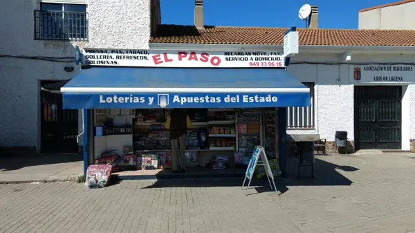 Imagen del punto de venta de Lotería