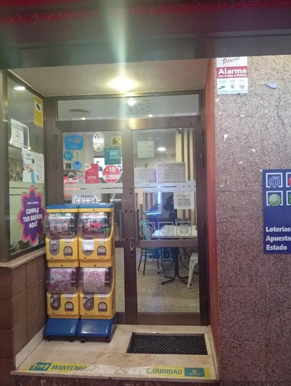 Imagen del punto de venta de Lotería