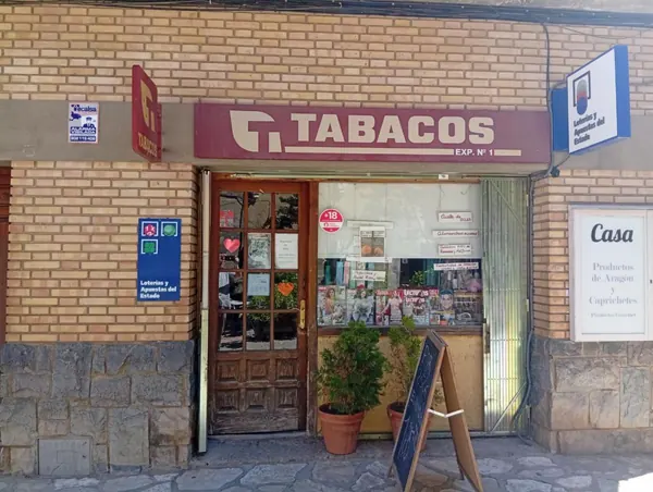Imagen del punto de venta de Lotería