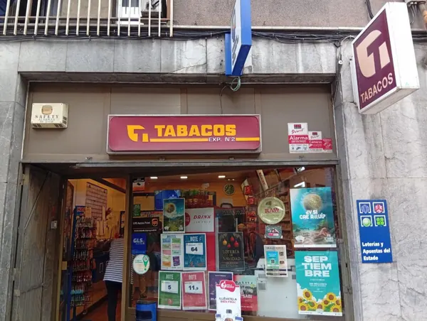 Imagen del punto de venta de Lotería