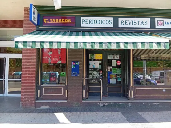 Imagen del punto de venta de Lotería