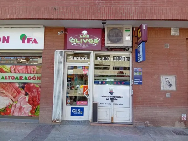 Imagen del punto de venta de Lotería