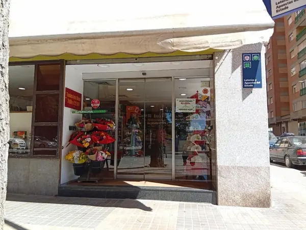 Imagen del punto de venta de Lotería