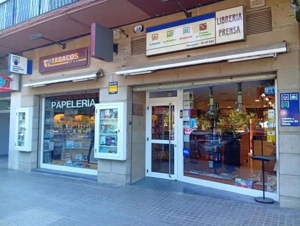 Imagen del punto de venta de Lotería