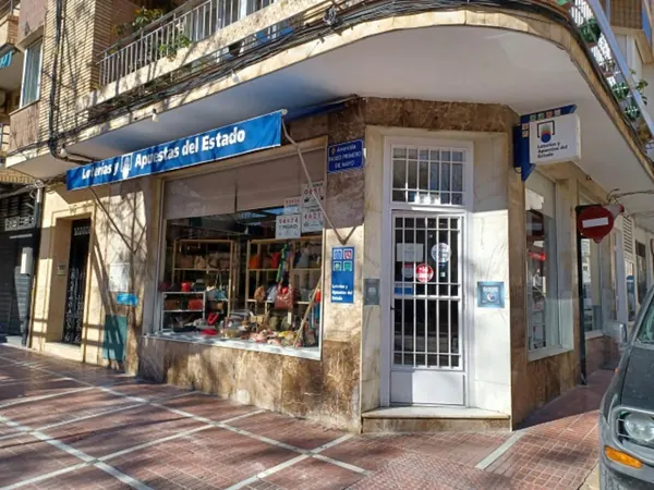 Imagen del punto de venta de Lotería