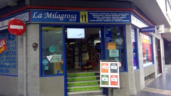 Imagen del punto de venta de Lotería