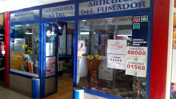 Imagen del punto de venta de Lotería