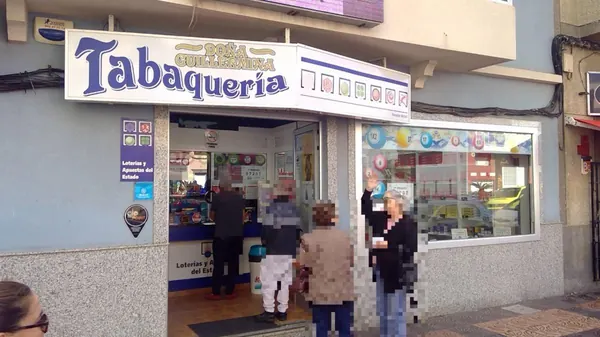 Imagen del punto de venta de Lotería