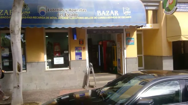 Imagen del punto de venta de Lotería