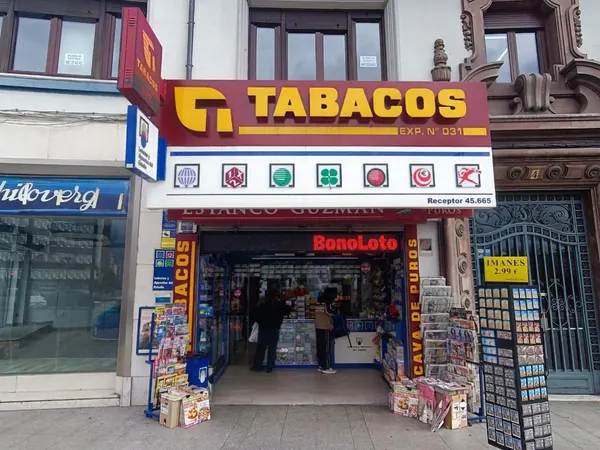 Imagen del punto de venta de Lotería