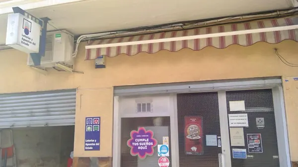 Imagen del punto de venta de Lotería