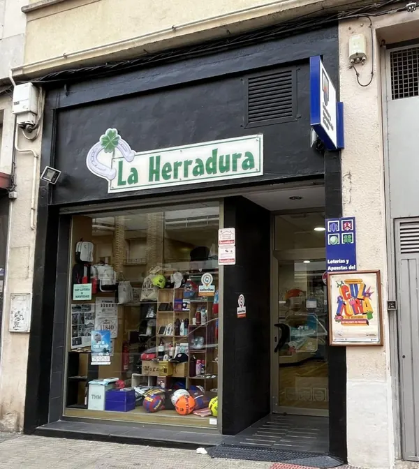 Imagen del punto de venta de Lotería