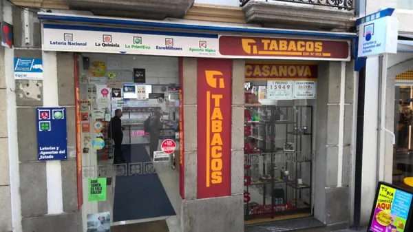 Imagen del punto de venta de Lotería