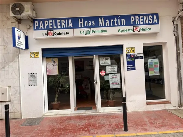 Imagen del punto de venta de Lotería