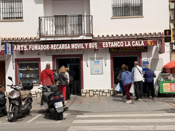 Imagen del punto de venta de Lotería