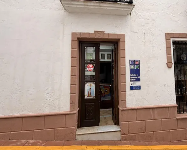 Imagen del punto de venta de Lotería